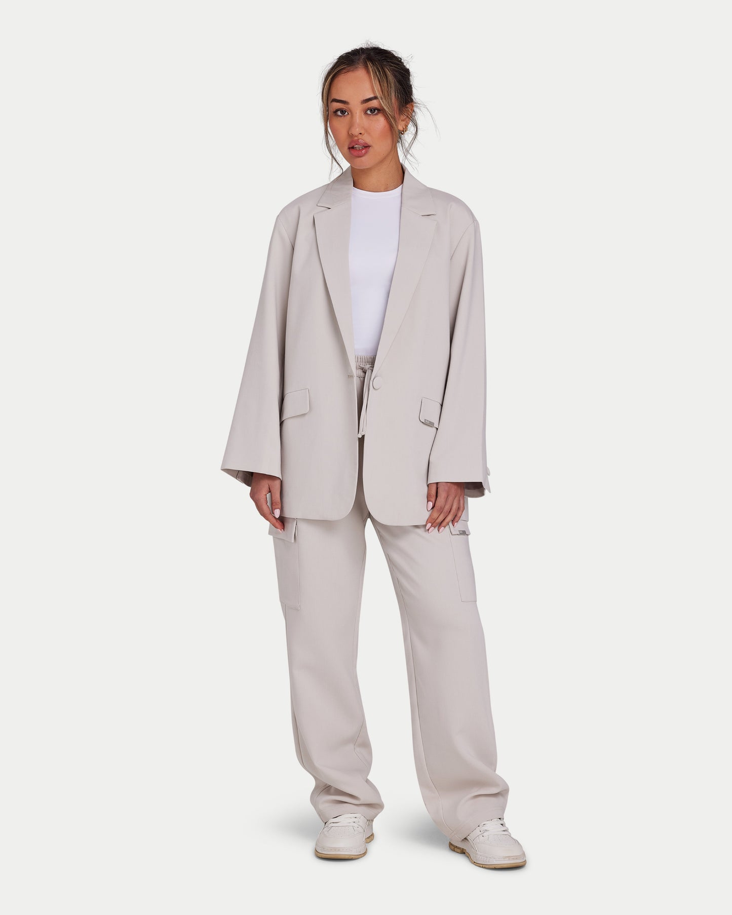 Womens Studio Oversized Blazer