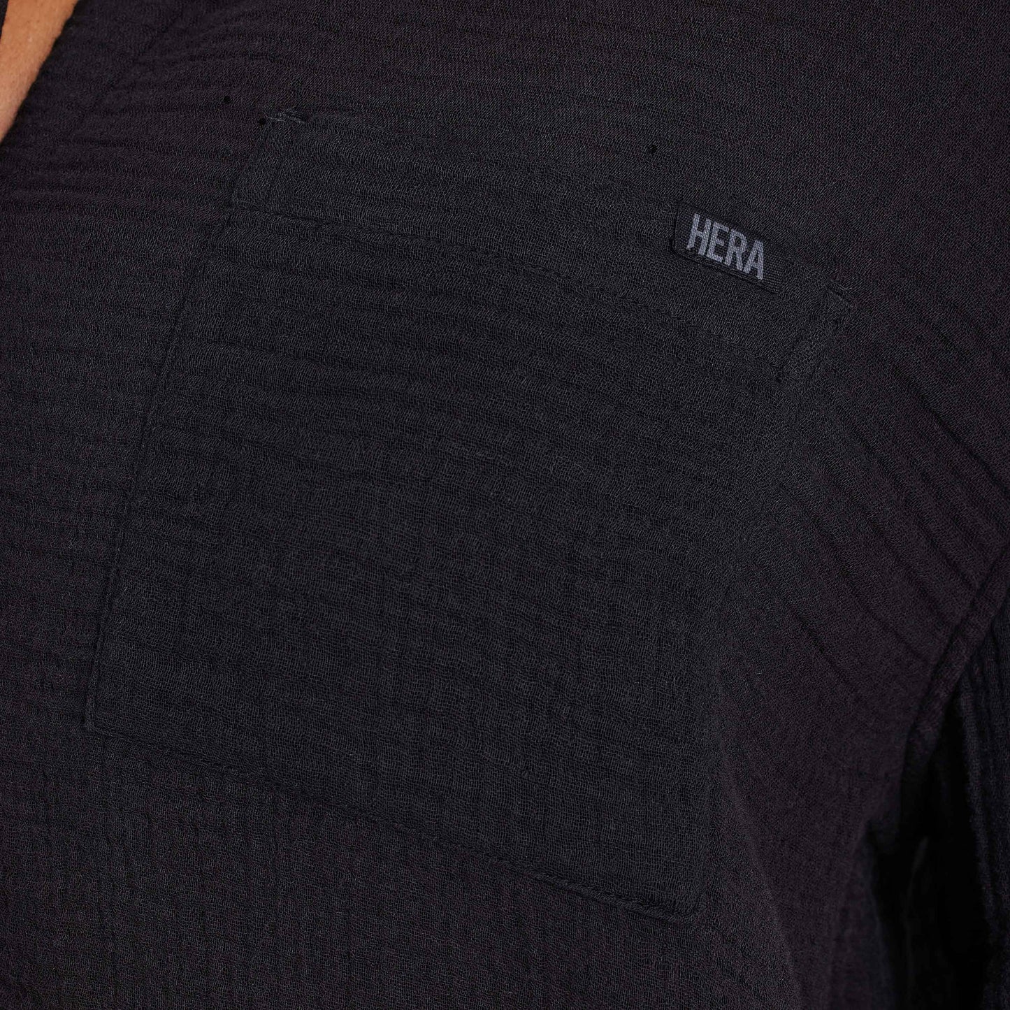 Womens Resort Club Shirt  - Black