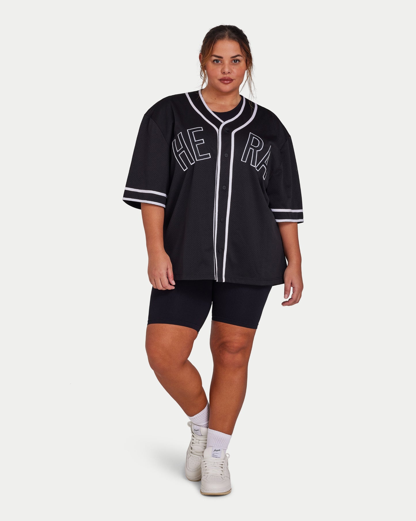 جيرسي شبكي رجالي - أسود 