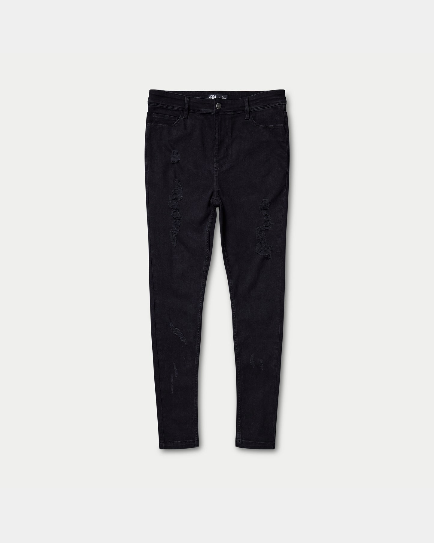 Mens Spray-on Ripped Jean