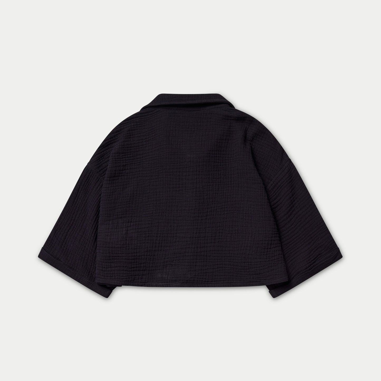 Women’s Resort Club Cropped Shirt - Black