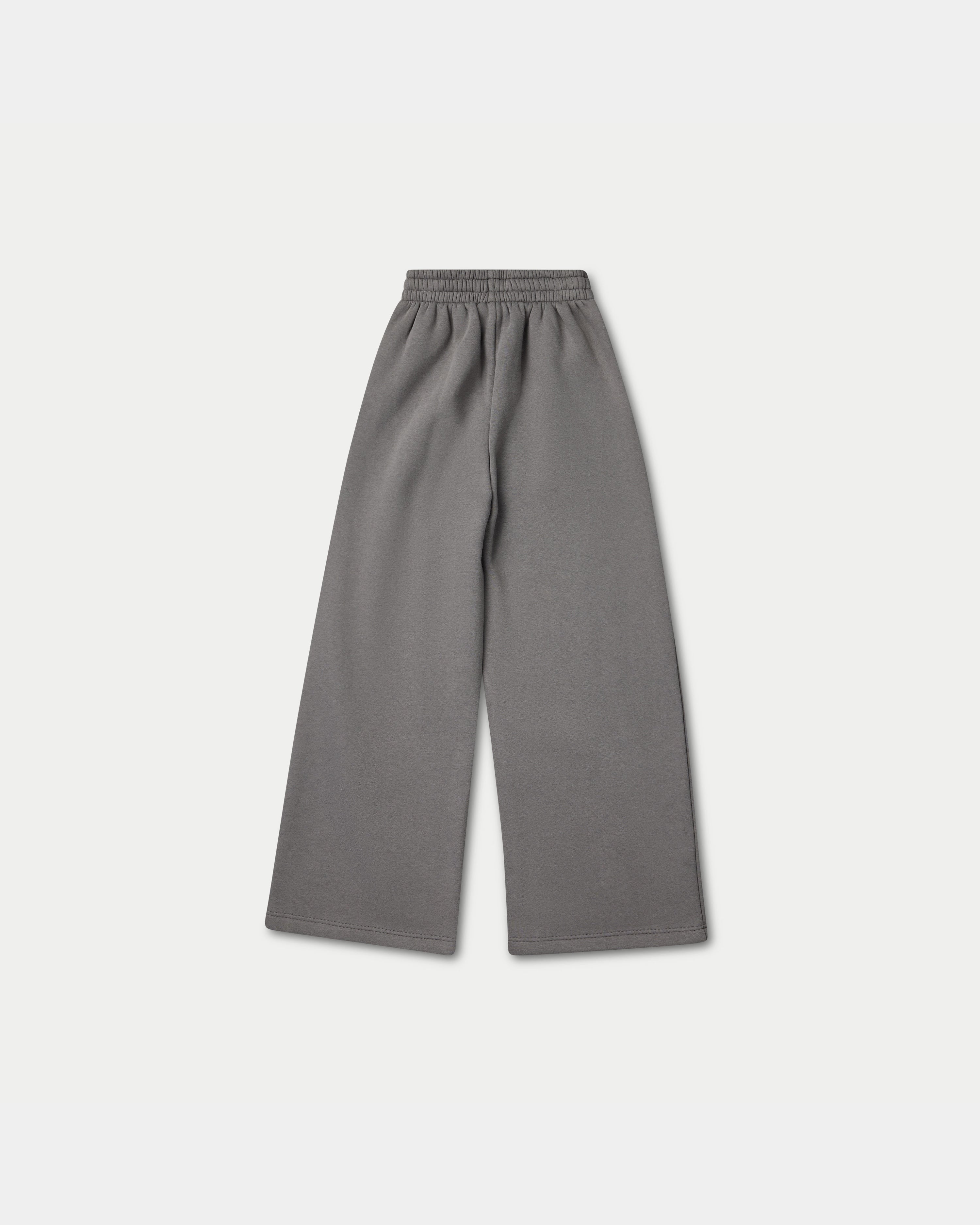 Womens Collective Wide Leg Sweatpant - Charcoal Grey | HERA Clothing