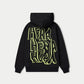 Mens Graffiti Oversized Hoodie