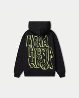 Mens Graffiti Oversized Hoodie