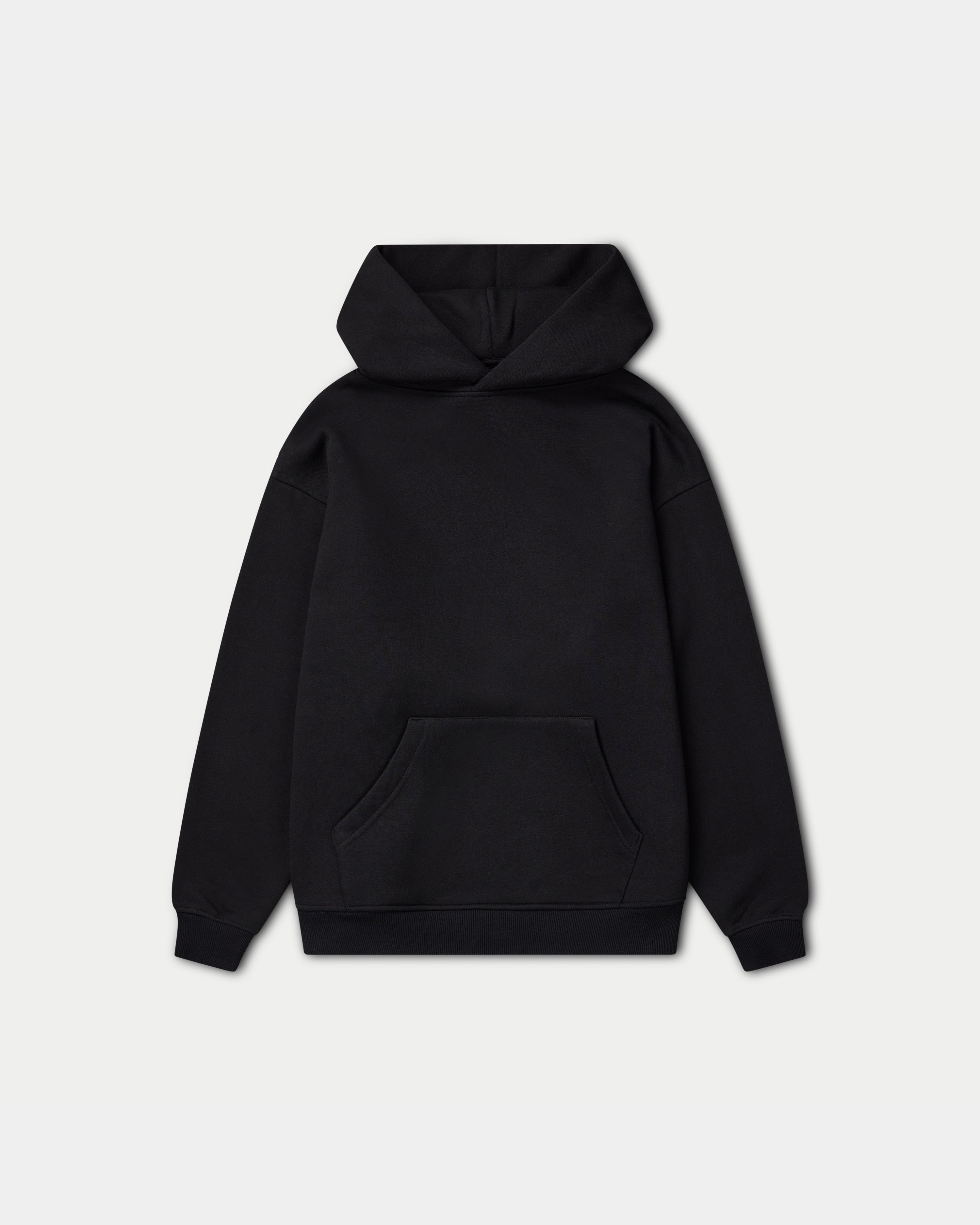 Mens Graffiti Oversized Hoodie - Black | HERA Clothing