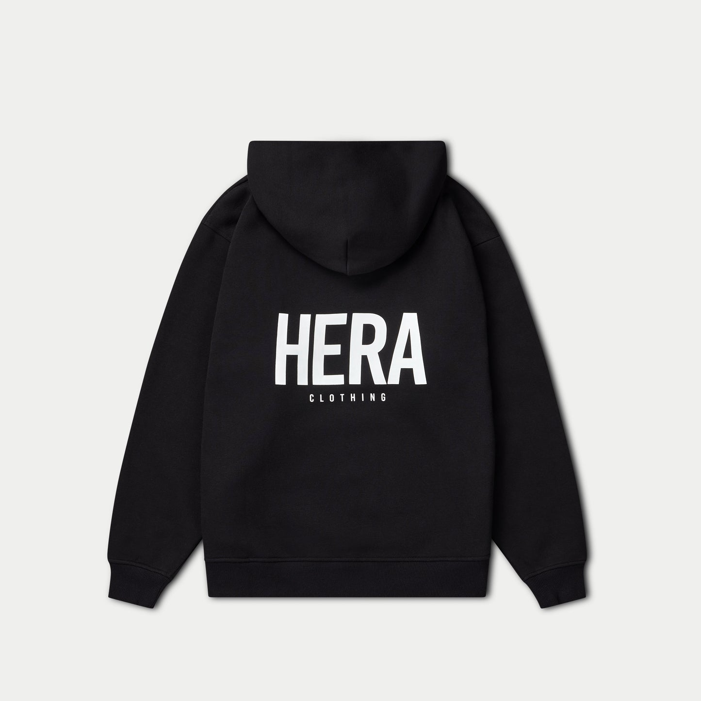 Mens Staple Oversized Hoodie - Black