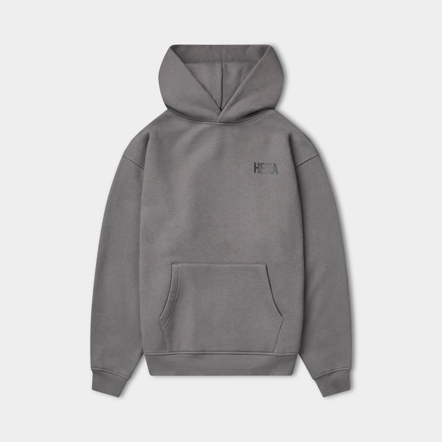 Mens Staple Oversized Hoodie - Charcoal Grey