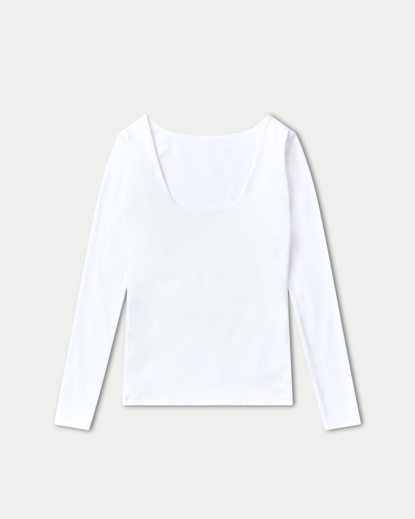 تي شيرت نسائي أساسي - أبيض 