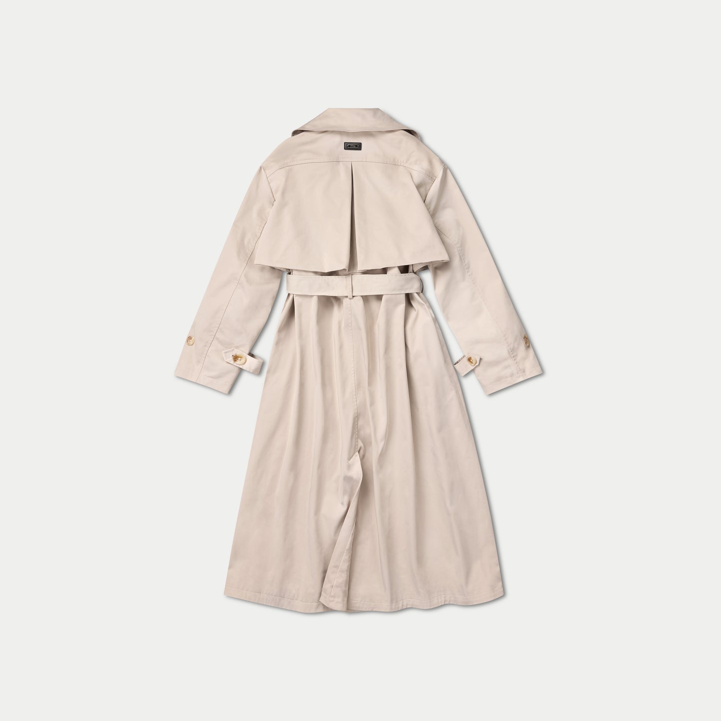 Womens Oversized Trench Coat  - Safari