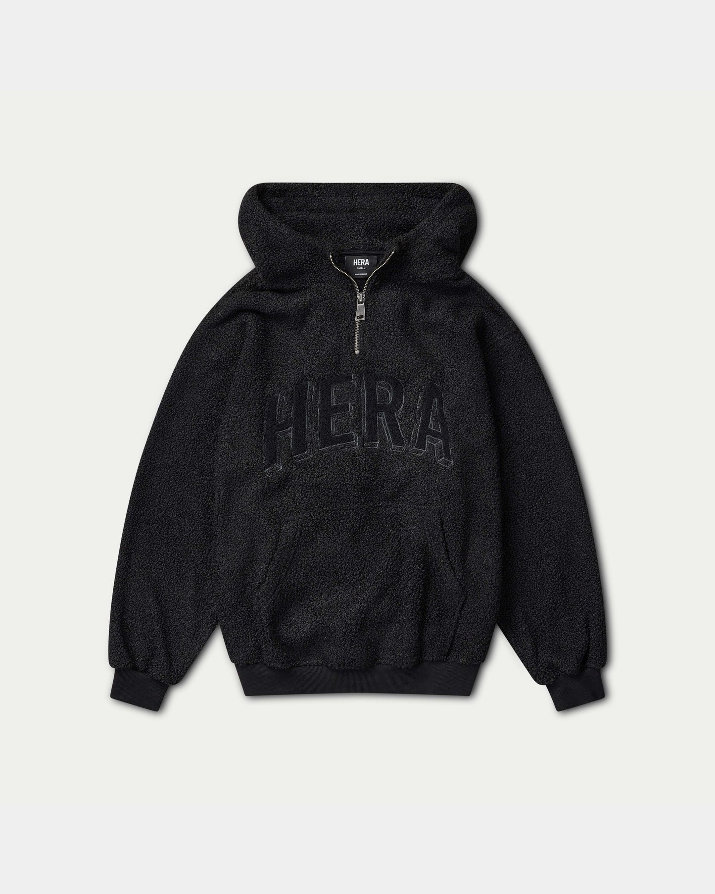 Mens 365 Borg ¼ Zip Hoodie