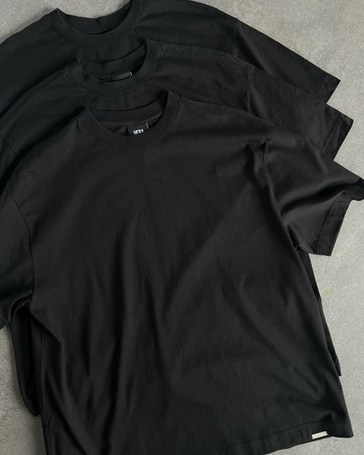 Blanks T-Shirt Pack of 3 - Black