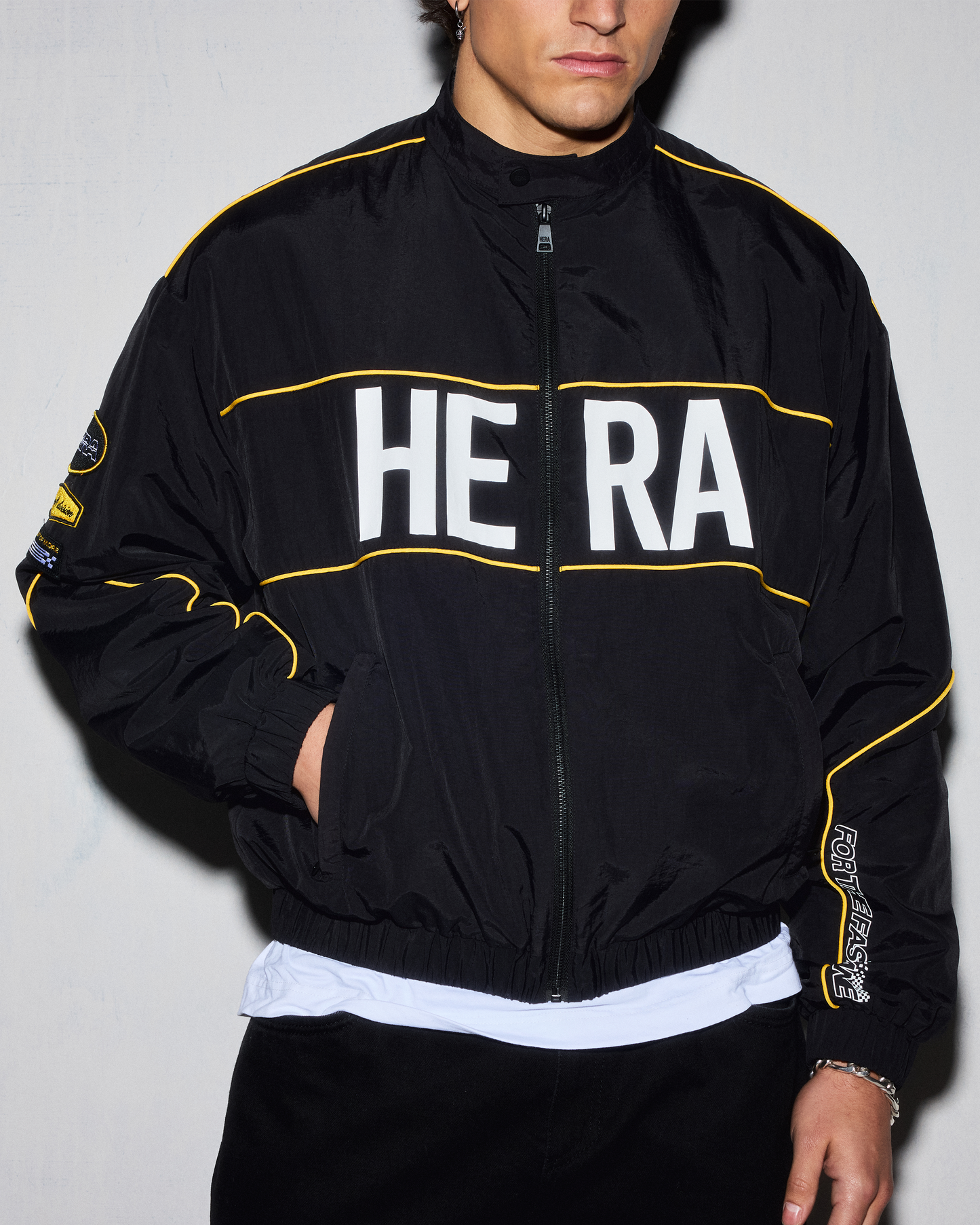 Mens Racing Track Jacket