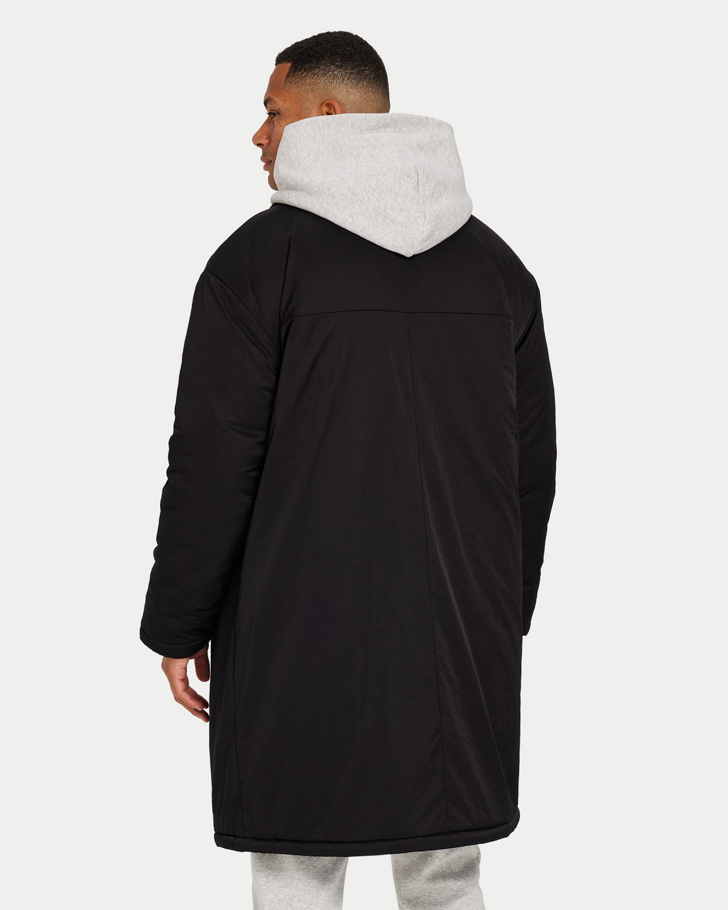 سترة رجالي طبقة باركا - أسود