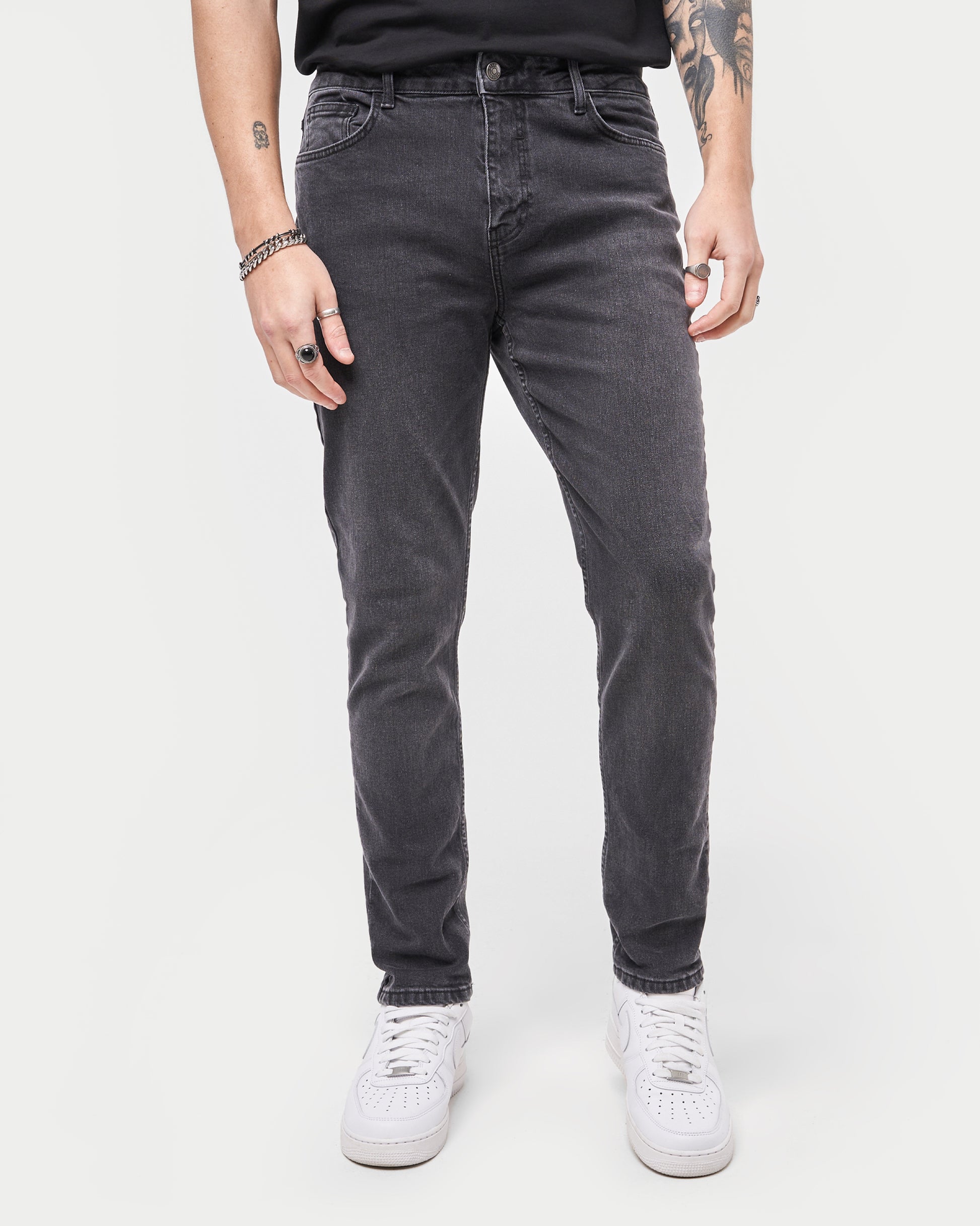 Slim Fit Mens Grey Jeans Mens Grey Skinny Jean SLIM FIT JEANS