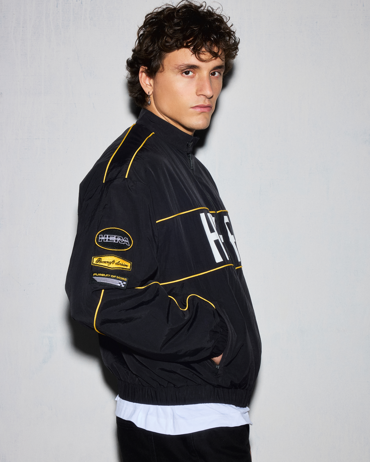 Mens Racing Track Jacket