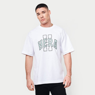 REWEAR Varsity T-shirt - White