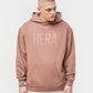 Mens Label Oversized Hoodie