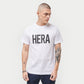 REWEAR Label Regular Fit T-Shirt - White