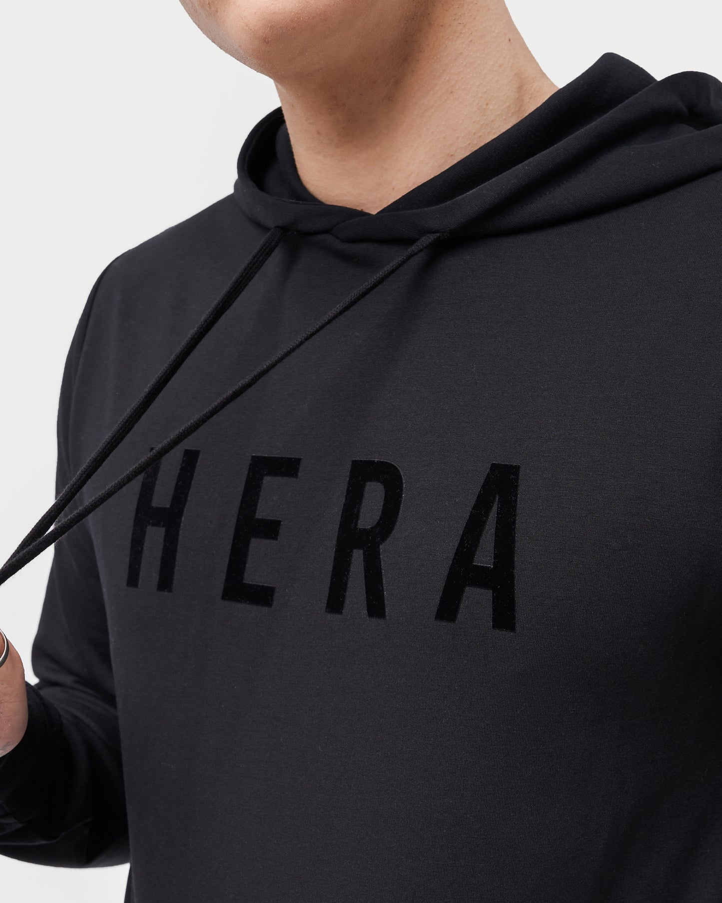 Mens Focus Lightweight Slim Fit Hoodie