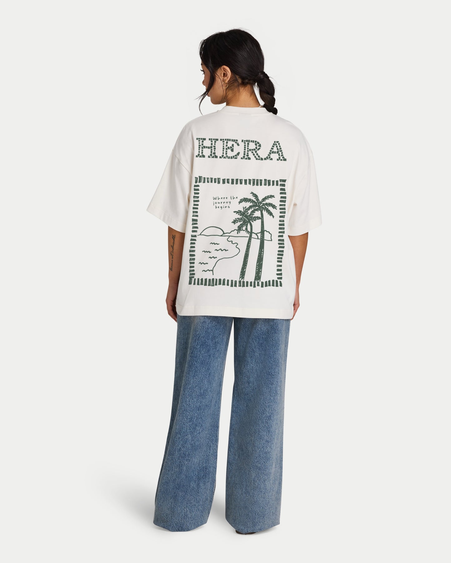 Womens Oversized Paradise T-shirt