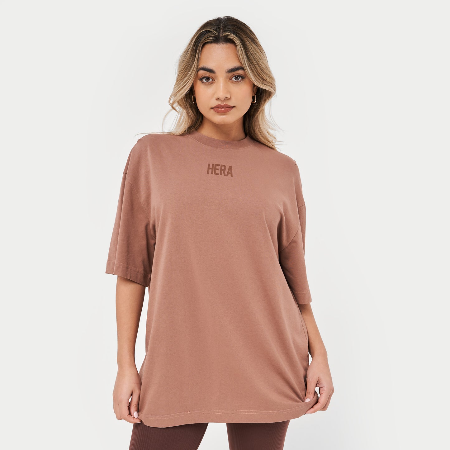 REWEAR Icon T-Shirt - Acorn Brown