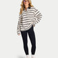 Womens Striped Rugby Polo Shirt