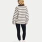 Womens Striped Rugby Polo Shirt