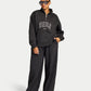 Womens 365 Applique 1/4 Zip Sweatshirt