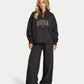 Womens 365 Applique 1/4 Zip Sweatshirt
