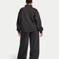 Womens 365 Applique 1/4 Zip Sweatshirt