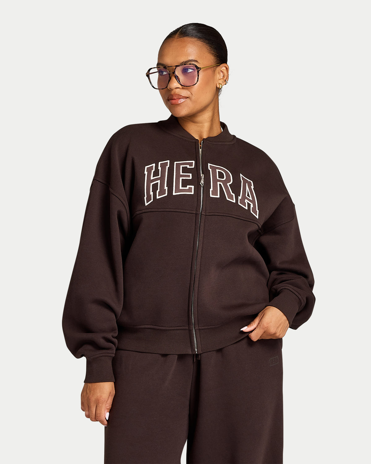 Womens 365 Applique Bomber