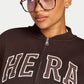 Womens 365 Applique Bomber