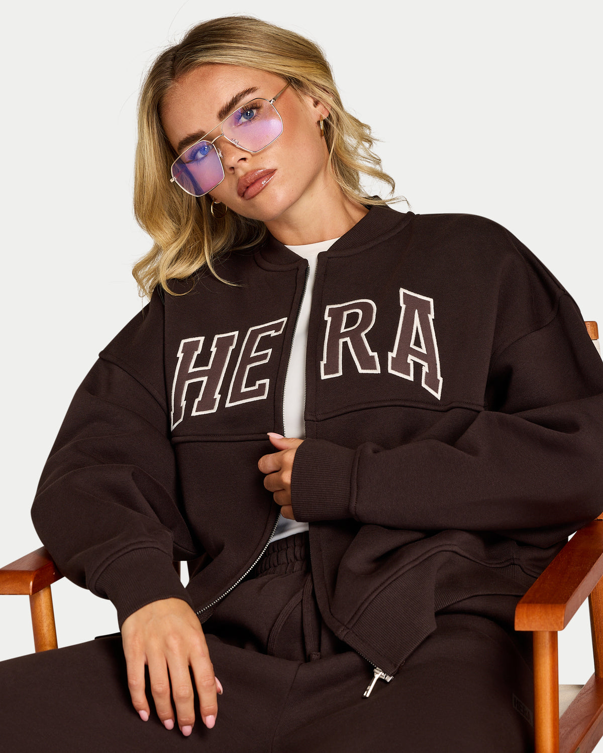 Womens 365 Applique Bomber