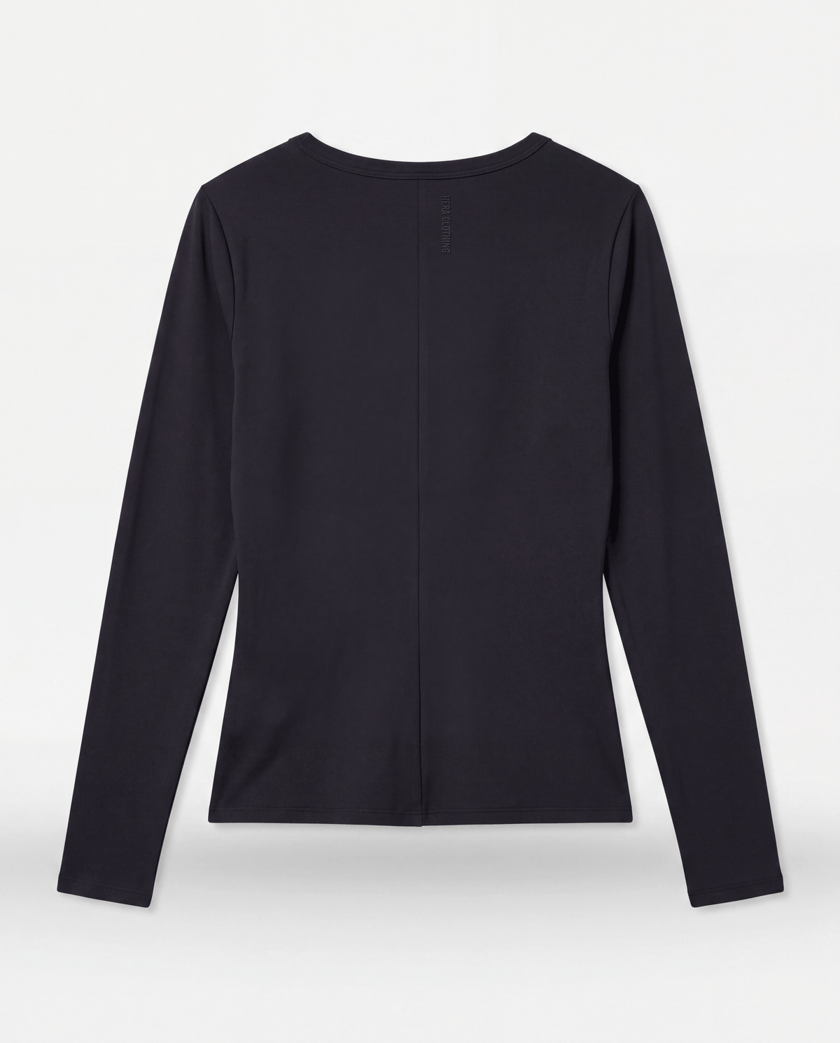 Womens Essential Long Sleeve Button Top