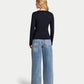 Womens Essential Long Sleeve Button Top