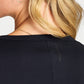 Womens Essential Long Sleeve Button Top