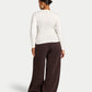 Womens Essential Long Sleeve Button Top