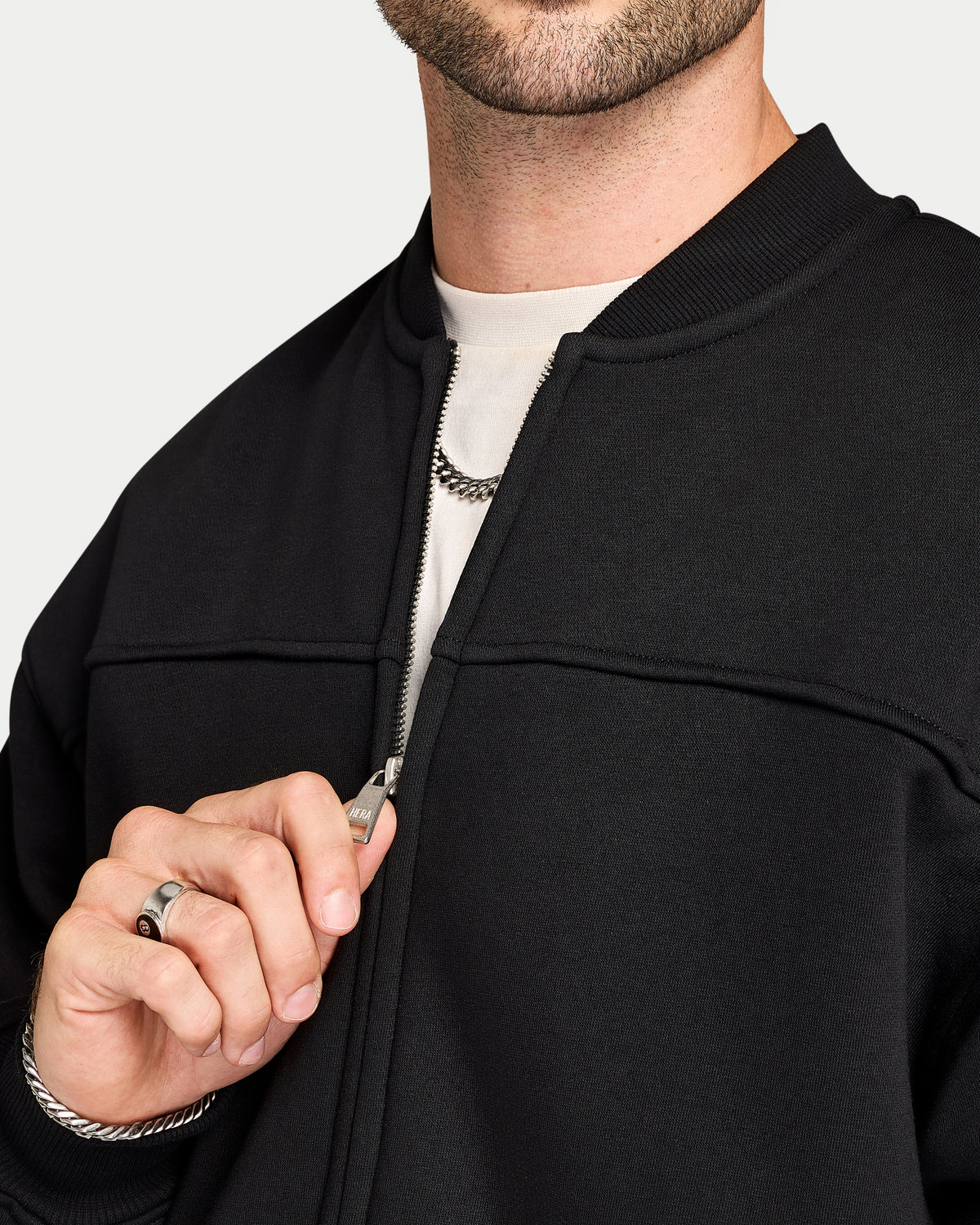 Mens Hardware Bomber Jacket
