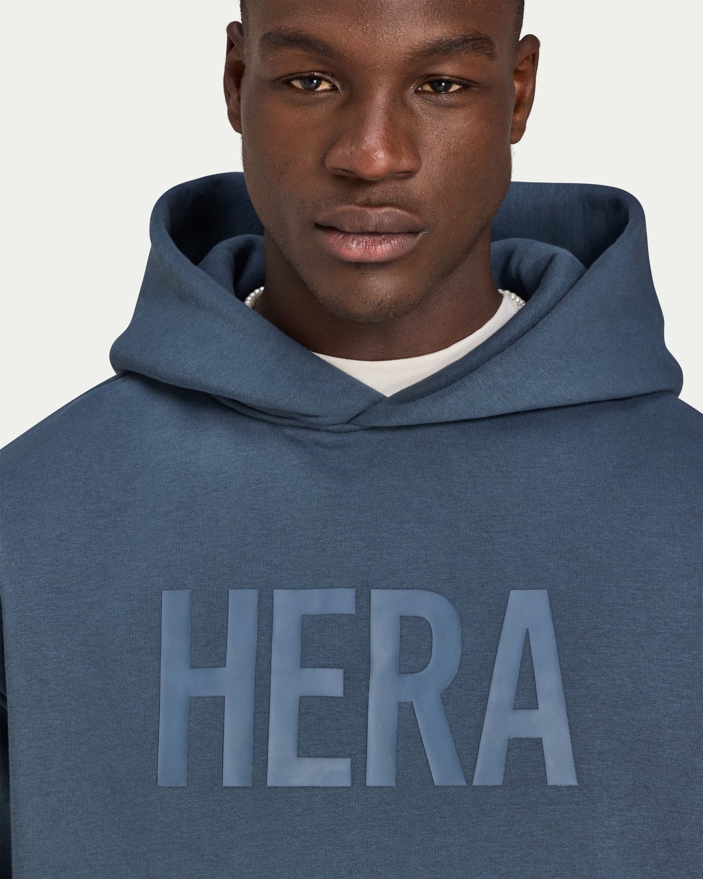 Mens Label Oversized Hoodie