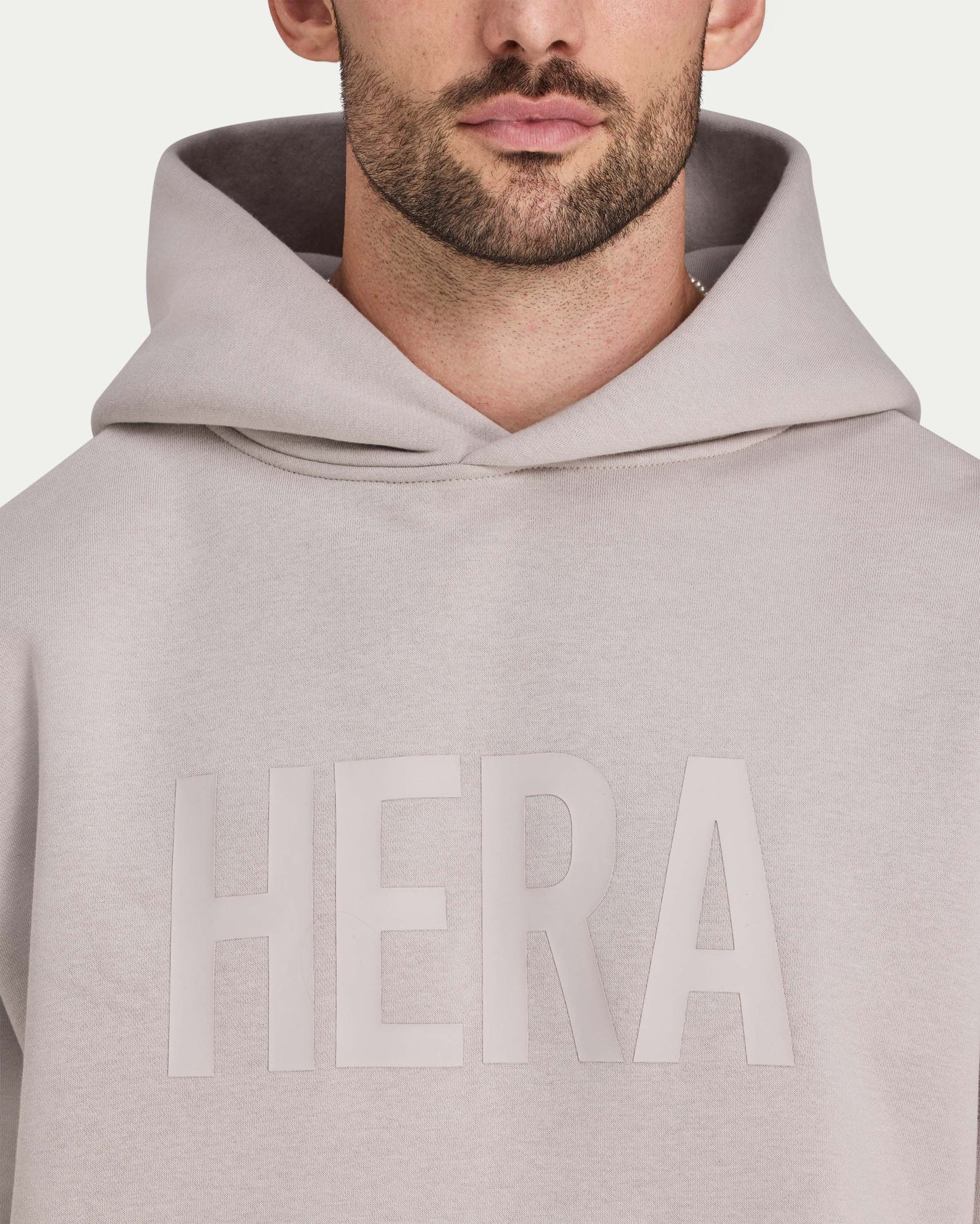 Mens Label Oversized Hoodie
