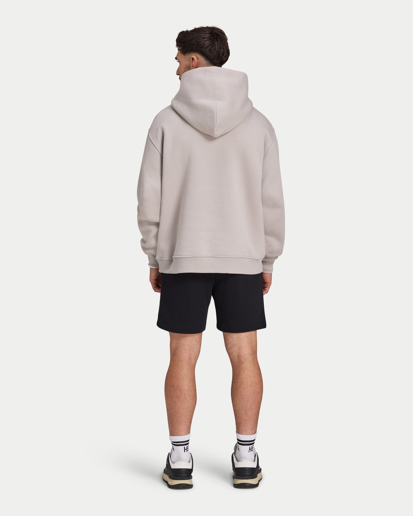 Mens Label Oversized Hoodie