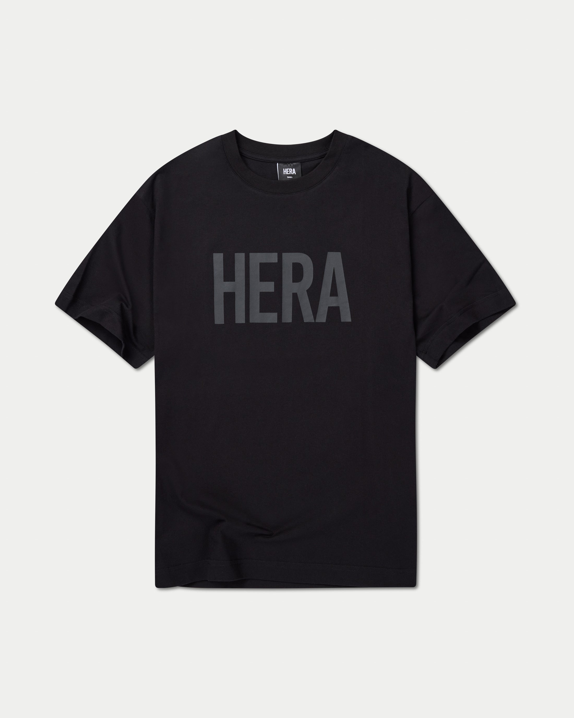 Mens Label T Shirt Black HERA Clothing mens-label-t-shirt-black-hera-clothing