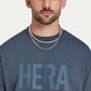 Mens Label Oversized T-shirt