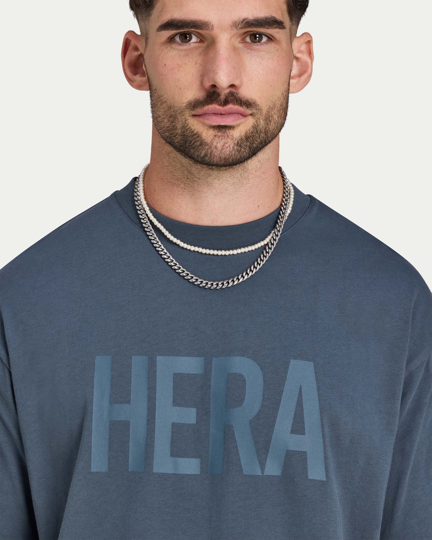 Mens Label Oversized T-shirt