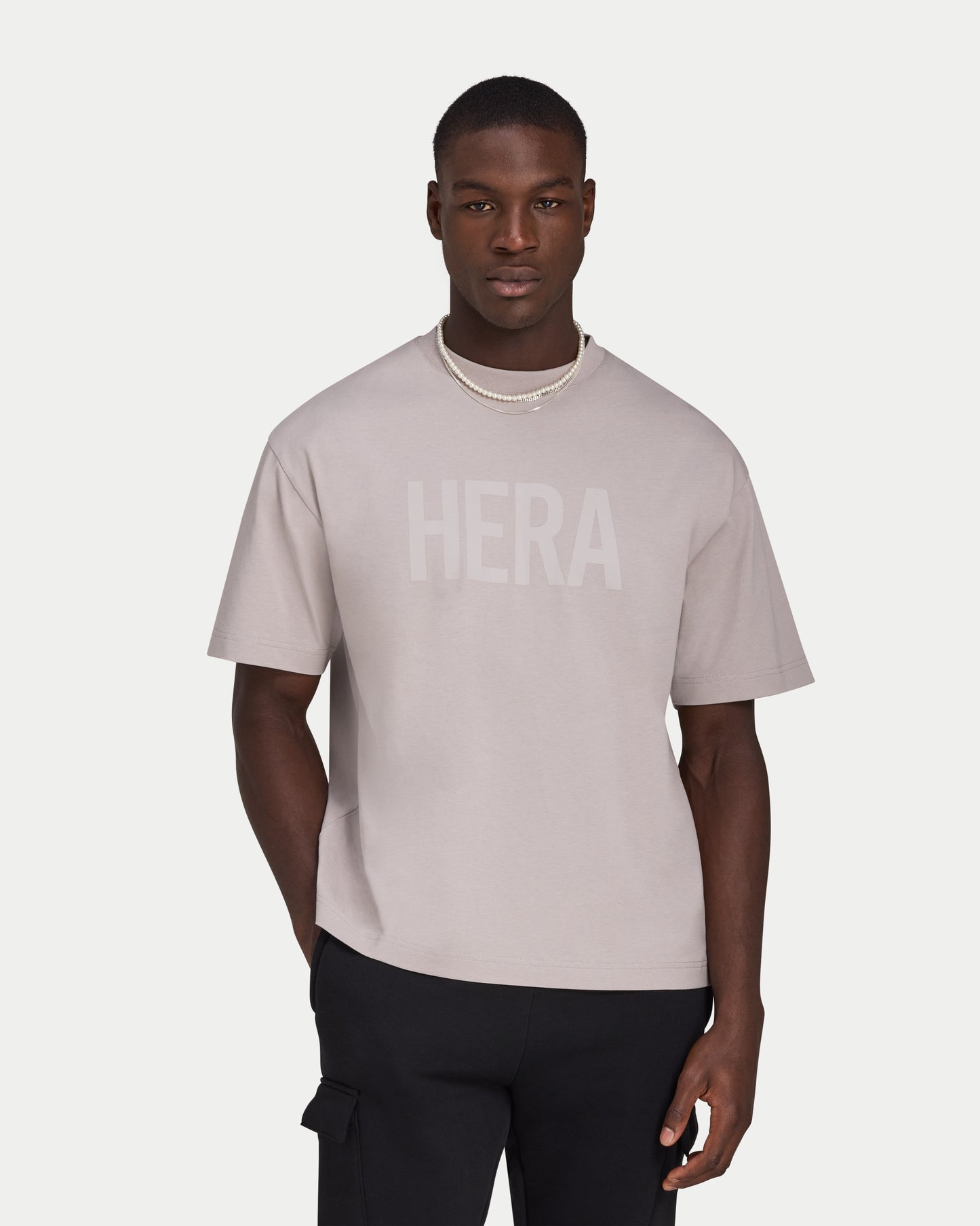 Mens Label Oversized T-shirt