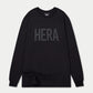 Mens Label Long Sleeve Oversized T-Shirt