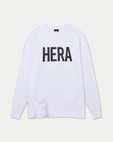 Mens Label Long Sleeve Oversized T-Shirt