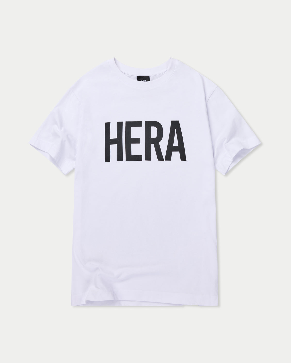 Mens Label Regular Fit T-Shirt - White | HERA Clothing