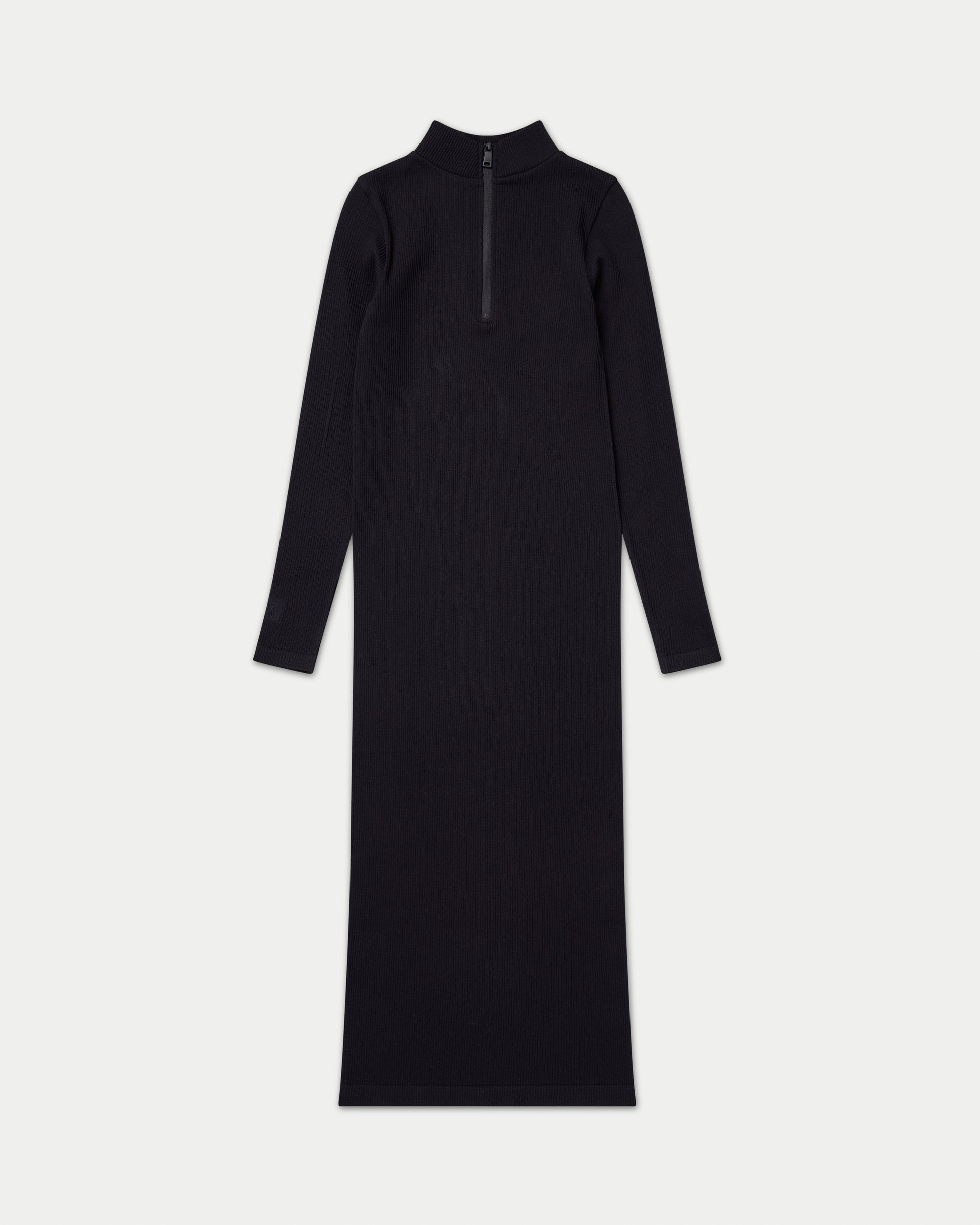 Womens Base Long Sleeve Midi Dress - Black | HERA Clothing Womens Base Long Sleeve Midi Dress - Black | HERA Clothing