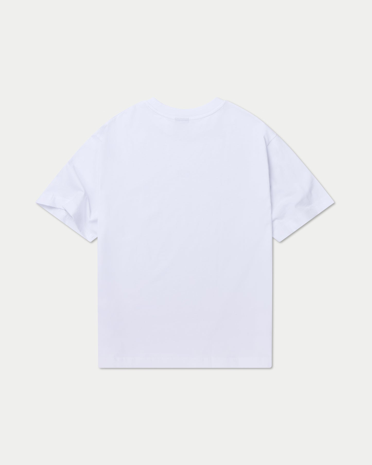 تي شيرت رجالي كبير الحجم من مجموعة كوليكتيف - أبيض